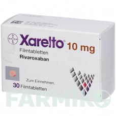 КСАРЕЛТО (XARELTO) 10 мг таблетки 30 шт - Ривароксабан AARAGON PHARMA