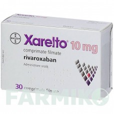 КСАРЕЛТО (XARELTO) 10 мг таблетки 30 шт - Ривароксабан AXICORP PHARMA