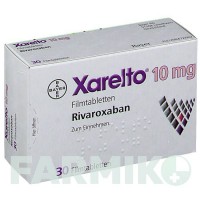 КСАРЕЛТО (XARELTO) 10 мг таблетки 30 шт - Ривароксабан BAYER