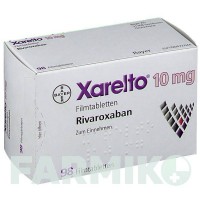 КСАРЕЛТО (XARELTO) 10 мг таблетки 98 шт - Ривароксабан BAYER