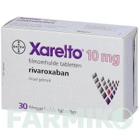 КСАРЕЛТО (XARELTO) 10 мг таблетки 30 шт - Ривароксабан EMRA-MED