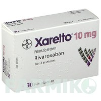 КСАРЕЛТО (XARELTO) 10 мг таблетки 10 шт - Ривароксабан PHARMA GERKE