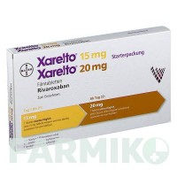 КСАРЕЛТО (XARELTO) 15 мг + 20 мг таблетки 1 набор - Ривароксабан BAYER