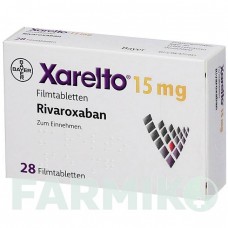 КСАРЕЛТО (XARELTO) 15 мг таблетки 42 шт - Ривароксабан ABACUS MEDICINE