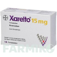 КСАРЕЛТО (XARELTO) 15 мг таблетки 14 шт - Ривароксабан DOCPHARM