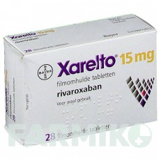 КСАРЕЛТО (XARELTO) 15 мг таблетки 28 шт - Ривароксабан DOCPHARM
