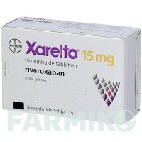 КСАРЕЛТО (XARELTO) 15 мг таблетки 42 шт - Ривароксабан EMRA-MED