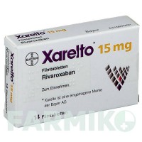 КСАРЕЛТО (XARELTO) 15 мг таблетки 14 шт - Ривароксабан KOHLPHARMA
