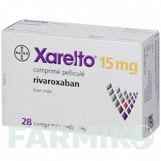 КСАРЕЛТО (XARELTO) 15 мг таблетки 28 шт - Ривароксабан KOHLPHARMA
