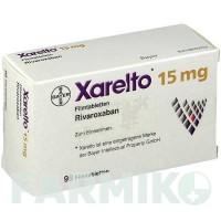КСАРЕЛТО (XARELTO) 15 мг таблетки 98 шт - Ривароксабан KOHLPHARMA