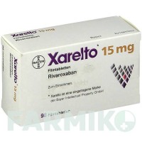 КСАРЕЛТО (XARELTO) 15 мг таблетки 98 шт - Ривароксабан MTK-PHARMA