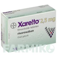 КСАРЕЛТО (XARELTO) 2,5 мг таблетки 1x56 шт - Ривароксабан KOHLPHARMA