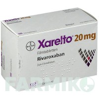 КСАРЕЛТО (XARELTO) 20 мг таблетки 98 шт - Ривароксабан BAYER