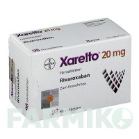 КСАРЕЛТО (XARELTO) 20 мг таблетки 98 шт - Ривароксабан BB FARMA