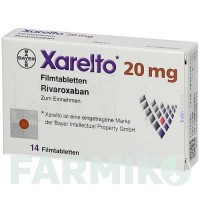 КСАРЕЛТО (XARELTO) 20 мг таблетки 14 шт - Ривароксабан KOHLPHARMA