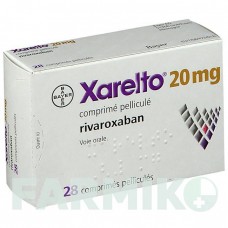 КСАРЕЛТО (XARELTO) 20 мг таблетки 28 шт - Ривароксабан KOHLPHARMA