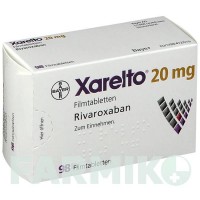 КСАРЕЛТО (XARELTO) 20 мг таблетки 28 шт - Ривароксабан PHARMA GERKE