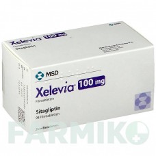 КСЕЛЕВИЯ (XELEVIA) 100 мг таблетки 98 шт - Ситаглиптин BERLIN-CHEMIE