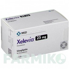 КСЕЛЕВИЯ (XELEVIA) 25 мг таблетки 28 шт - Ситаглиптин BERLIN-CHEMIE