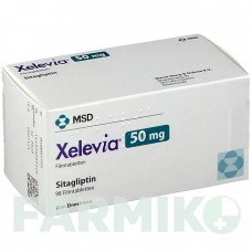 КСЕЛЕВИЯ (XELEVIA) 50 мг таблетки 28 шт - Ситаглиптин BERLIN-CHEMIE