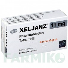 КСЕЛЬЯНЗ (XELJANZ) 11 мг таблетки 28 шт - Тофацитиніб PFIZER