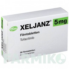 КСЕЛЬЯНЗ (XELJANZ) 5 мг таблетки 56 шт - Тофацитиніб AXICORP PHARMA