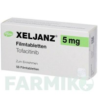 КСЕЛЬЯНЗ (XELJANZ) 5 мг таблетки 56 шт - Тофацитиниб PFIZER