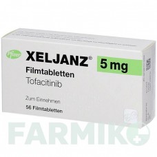 КСЕЛЬЯНЗ (XELJANZ) 5 мг таблетки 56 шт - Тофацитиніб PFIZER