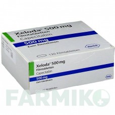 КСЕЛОДА (XELODA) 500 мг таблетки 120 шт - Капецитабин CHEPLAPHARM