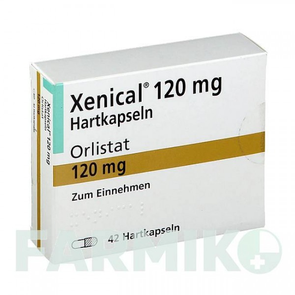 КСЕНІКАЛ (XENICAL) 120 мг капсули 42 шт - Орлістат AXICORP PHARMA
