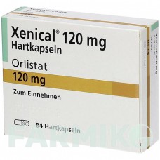 КСЕНІКАЛ (XENICAL) 120 мг капсули 84 шт - Орлістат AXICORP PHARMA