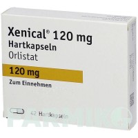 КСЕНИКАЛ (XENICAL) 120 мг капсулы 42 шт - Орлистат CHEPLAPHARM