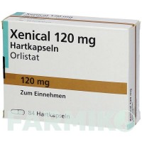 КСЕНИКАЛ (XENICAL) 120 мг капсулы 42 шт - Орлистат EMRA-MED