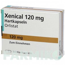 КСЕНІКАЛ (XENICAL) 120 мг капсули 84 шт - Орлістат EMRA-MED