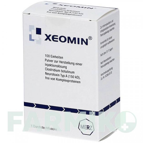 КСЕОМІН (XEOMIN) 100 ОД порошок 1 шт - Ботулінічний токсин типу A 1 0 1 CAREFARM