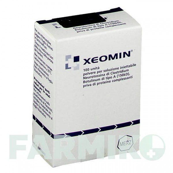 КСЕОМИН (XEOMIN) 100 ЕД порошок 1 шт - Ботулинический токсин типа A CC PHARMA