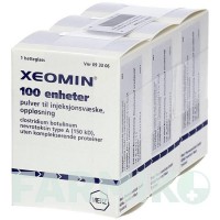 КСЕОМІН (XEOMIN) 100 ОД порошок 3 шт - Ботулінічний токсин типу A CC PHARMA