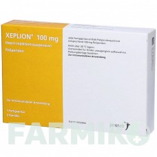 КСЕПЛІОН (XEPLION) 100 мг суспензія 1 шт - Паліперидон 1 0 1 CAREFARM