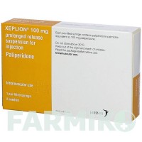 КСЕПЛІОН (XEPLION) 100 мг суспензія 1 шт - Паліперидон EMRA-MED