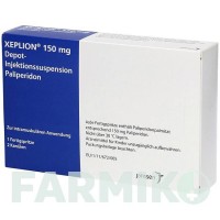 КСЕПЛІОН (XEPLION) 150 мг суспензія 1 шт - Паліперидон AXICORP PHARMA