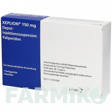 КСЕПЛІОН (XEPLION) 150 мг суспензія 1 шт - Паліперидон AXICORP PHARMA