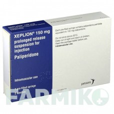 КСЕПЛІОН (XEPLION) 150 мг суспензія 1 шт - Паліперидон EMRA-MED