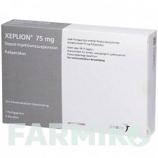 КСЕПЛІОН (XEPLION) 75 мг суспензія 1 шт - Паліперидон ORIFARM