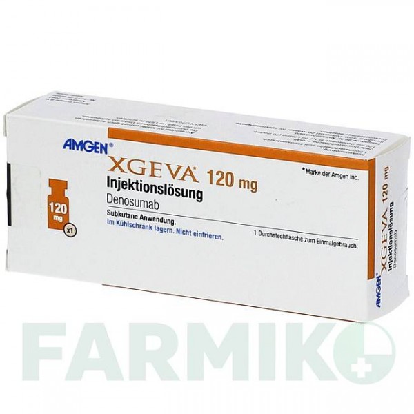 ІКСДЖЕВА (XGEVA) 120 мг розчин 1 шт - Деносумаб PARANOVA PACK