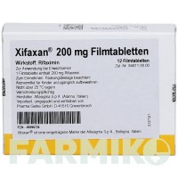 КСИФАКСАН (XIFAXAN) 200 мг таблетки 12 шт - Рифаксимин PHARMA GERKE