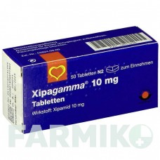 КСИПАГАММА (XIPAGAMMA) 10 мг таблетки 50 шт - Ксипамид AAA - PHARMA