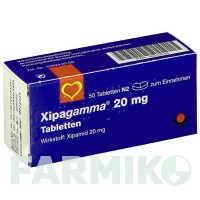 КСИПАГАММА (XIPAGAMMA) 20 мг таблетки 50 шт - Ксипамід AAA - PHARMA