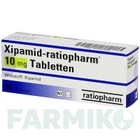 КСИПАМІД (XIPAMID) 10 мг таблетки 30 шт - Ксипамід RATIOPHARM