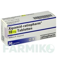 КСИПАМИД (XIPAMID) 10 мг таблетки 50 шт - Ксипамид RATIOPHARM