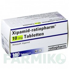 КСИПАМІД (XIPAMID) 10 мг таблетки 100 шт - Ксипамід RATIOPHARM